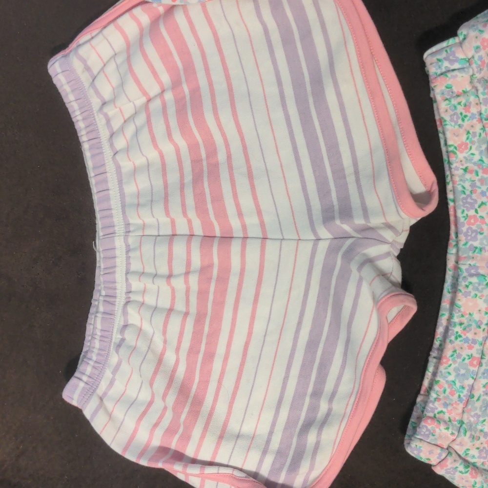 TBBC Girls Floral & Striped Lot of 5 Pairs of Shorts. Size 6 - Picture 6 of 7